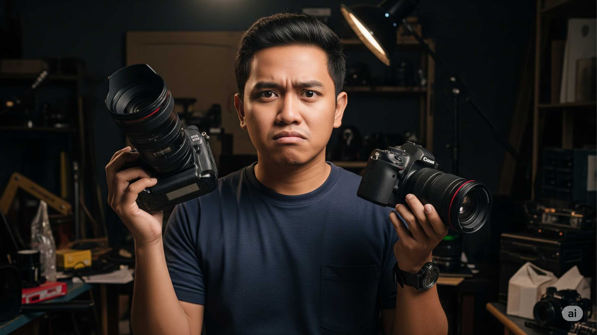 kamera full-frame untuk ngejob